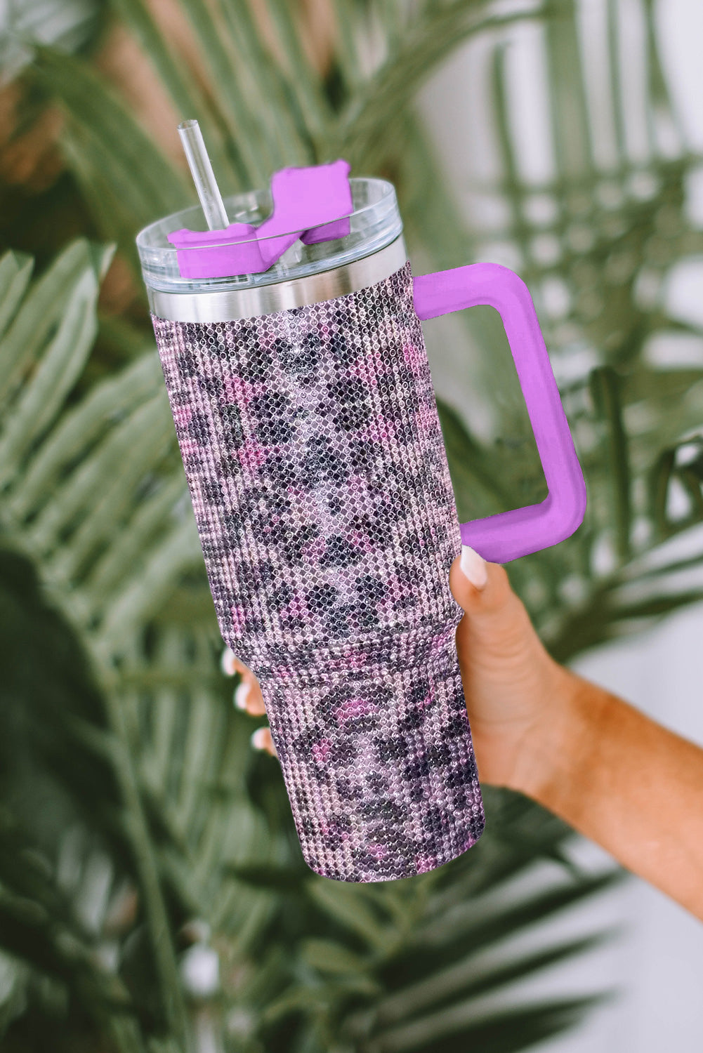 Sparkle Rhinestone Stainless Steel Insulated Cup