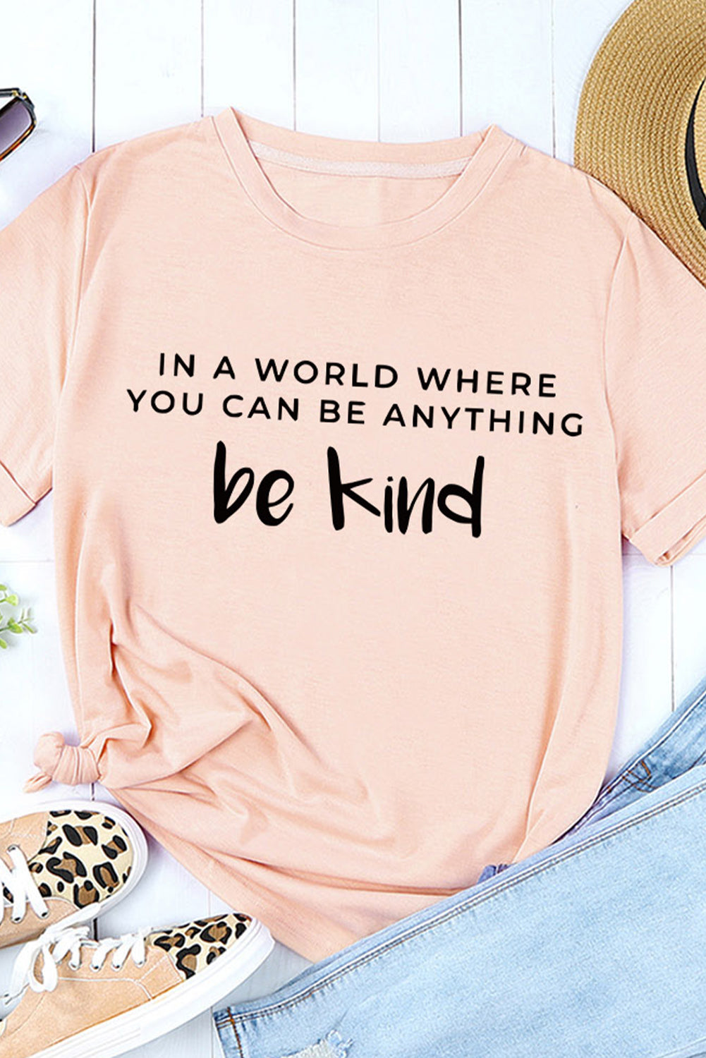 Be Kind Cuffed Tee
