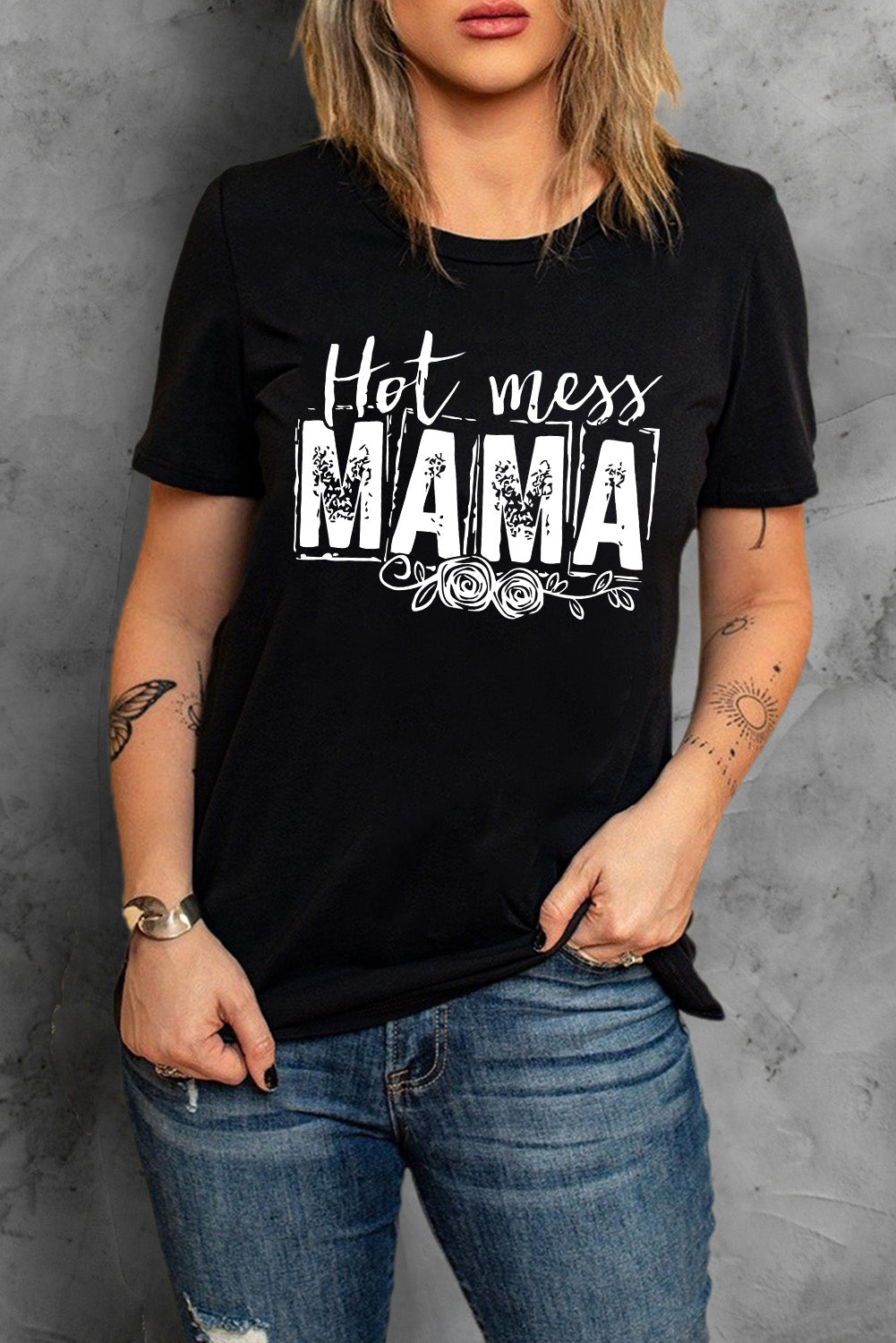 HOT MESS MAMA Graphic Tee