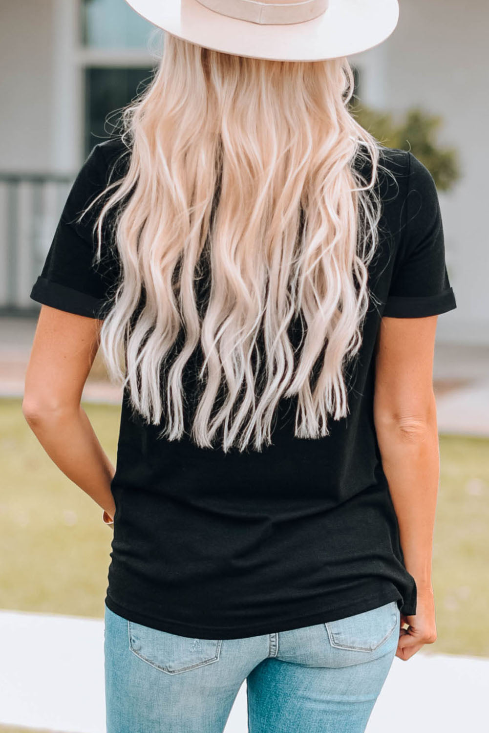 Expensive and Difficult Cuffed Sleeve Tee