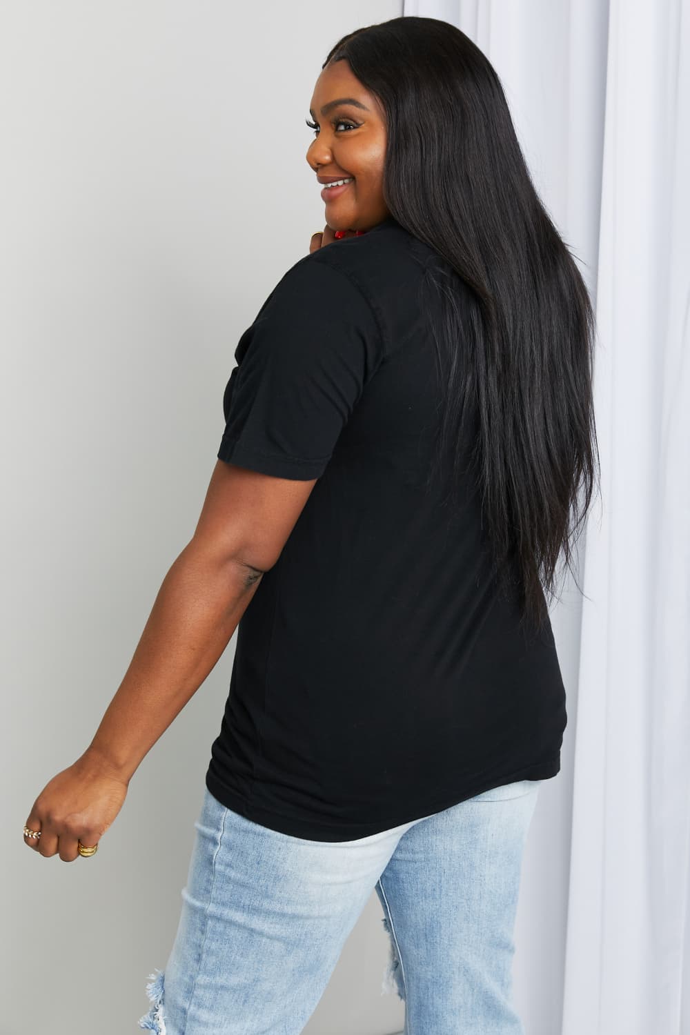 TEACHER Rainbow Graphic Cotton Tee