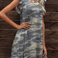 Butterfly Sleeve Round Neck Dress
