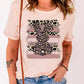 Easter Leopard Bunny Graphic T-Shirt