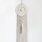 Bohemian Hand-Woven Moon Macrame Wall Hanging