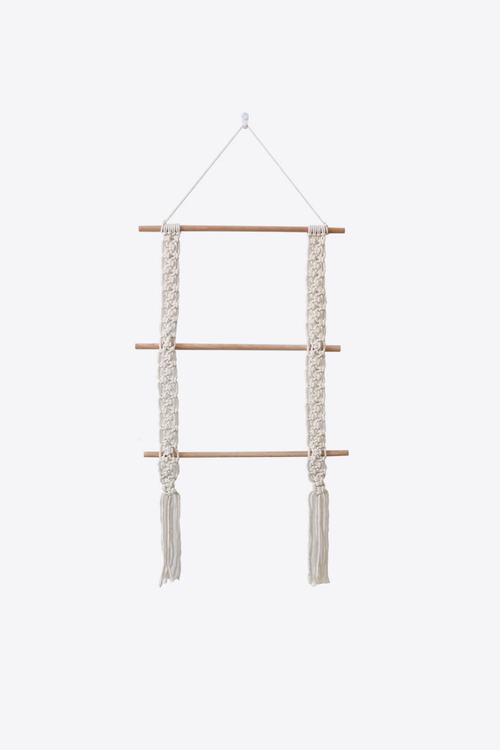 Macrame Ladder Wall Hanging