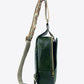 Adjustable Strap PU Leather Sling Bag