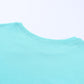 Side Slit Drop Shoulder Sweatshirt
