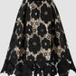 Floral Lace A-Line Skirt