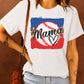 MAMA Heart Graphic T-Shirt