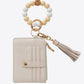 Beaded Bracelet Keychain with Wallet