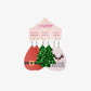 Christmas PU Earrings Set