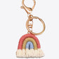 Assorted 4-Pack Rainbow Fringe Keychain