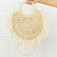 Fame Found My Paradise Straw Handbag