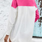 Two-Tone Contrast Drop Shoulder Shirt