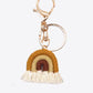 Assorted 4-Pack Rainbow Fringe Keychain