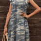 Butterfly Sleeve Round Neck Dress