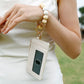 Beaded Bracelet Keychain with Wallet