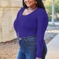 Basic Bae Full Size Round Neck Long Sleeve Bodysuit