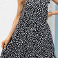 Butterfly Sleeve Round Neck Dress