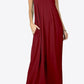 Spaghetti Strap V-Neck Pocket Maxi Dress