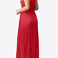 Round Neck Sleeveless Dress with Pockets