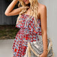 Smocked Waist Strapless Romper