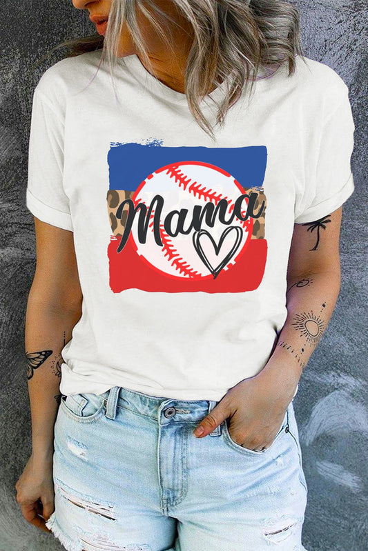 MAMA Heart Graphic T-Shirt