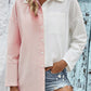 Two-Tone Contrast Drop Shoulder Shirt