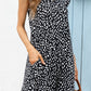 Butterfly Sleeve Round Neck Dress