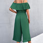 Spaghetti Strap Layered Jumpsuit