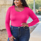 Basic Bae Full Size Round Neck Long Sleeve Bodysuit