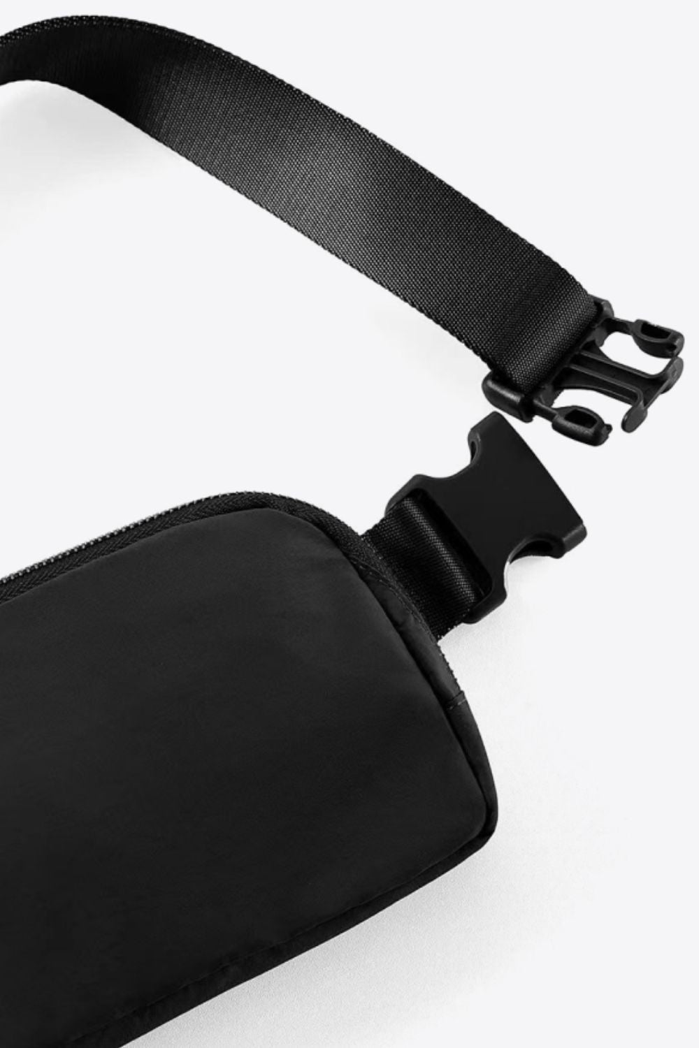 Buckle Zip Closure Fanny Pack/Sling Bag