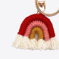 Assorted 4-Pack Rainbow Fringe Keychain