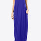 Spaghetti Strap V-Neck Pocket Maxi Dress