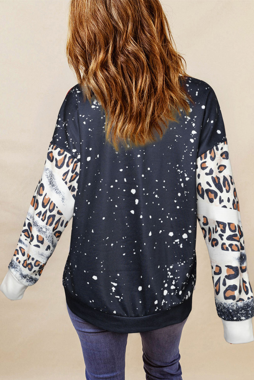 MAMA Leopard Sweatshirt