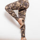 Full Size Camouflage Buttoned Leggings