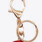 Assorted 4-Pack Rainbow Fringe Keychain