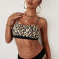 Leopard Spaghetti Strap Bikini Set