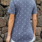Glitter V-Neck Short Sleeve Tee Shirt