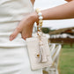 Beaded Bracelet Keychain with Wallet