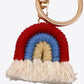 Assorted 4-Pack Rainbow Fringe Keychain
