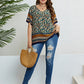 Bohemian Printed V-Neck Blouse