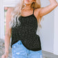 Rhinestone Spaghetti Strap Cami