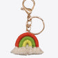 Assorted 4-Pack Rainbow Fringe Keychain