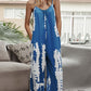 Tie-Dye Spaghetti Strap Jumpsuit with Pockets