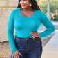 Basic Bae Full Size Round Neck Long Sleeve Bodysuit