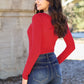 Basic Bae Full Size Round Neck Long Sleeve Bodysuit